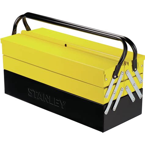 stanley 5 tray metal tool box|stanley rolling tool box metal.